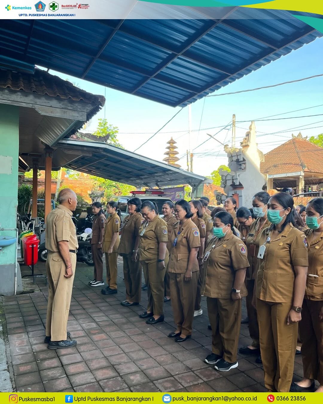 Pelaksanaan Apel Rutin Senin 22 Desember 2025