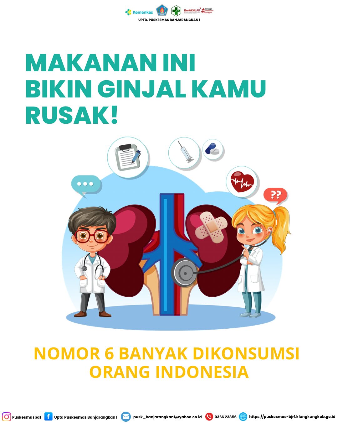 Ketahui Makanan Yang Bisa Membuat Ginjal Rusak
