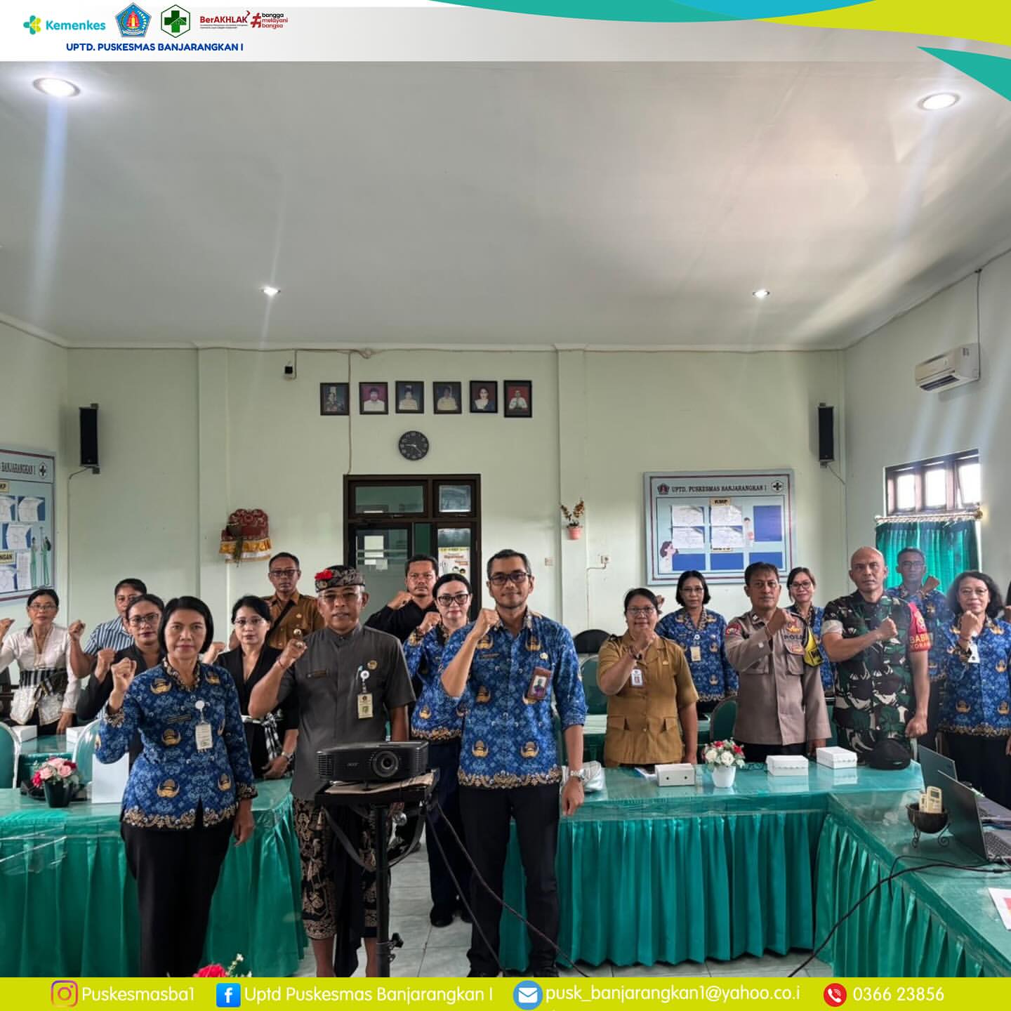 Lokakarya Mini Lintas Sektor TW IV Tahun 2025 di UPTD Puskesmas Banjarangkan I